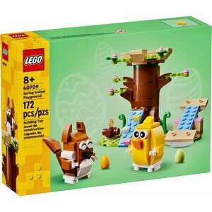 LEGO 40709 NIB Spring Animal Playground Easter Set 172 Pcs Ages 8+